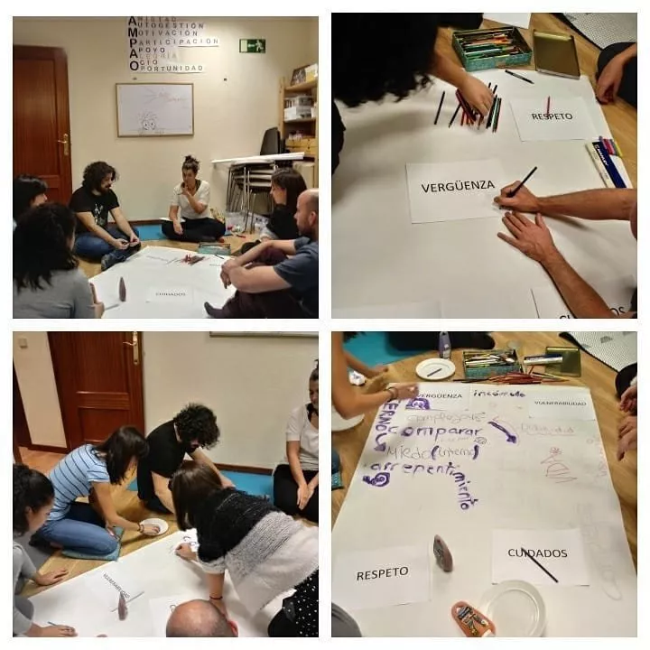 Intervención durante una jornada de formación sobre discapacidad intelectual
