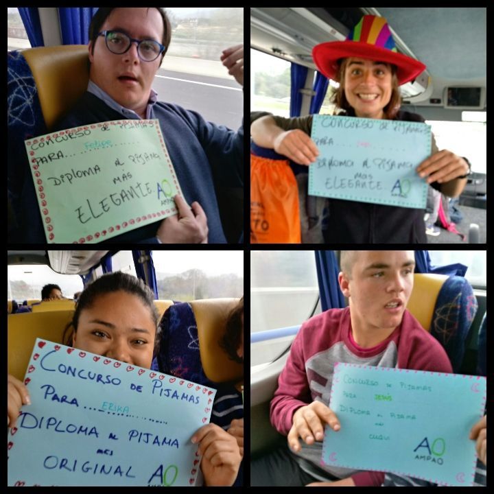 Ambiente distendido entre los asistentes a la escapada