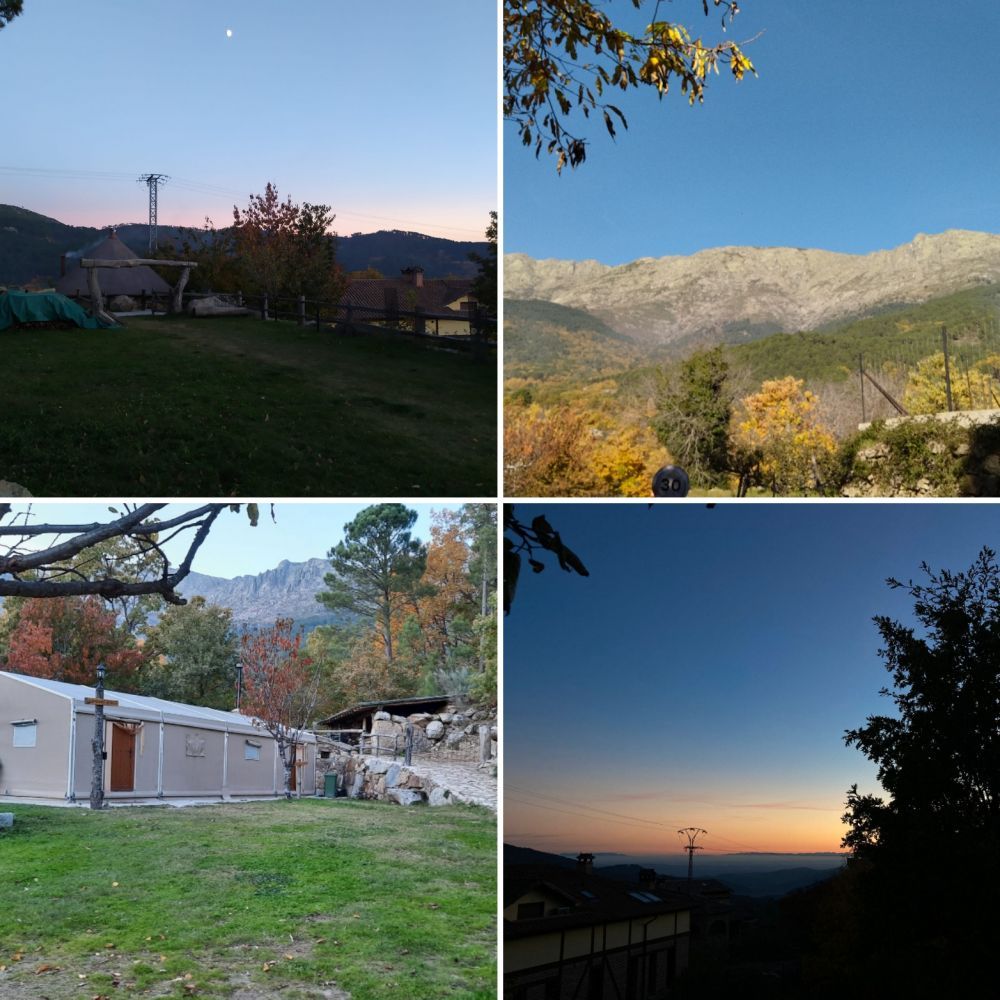 Despedida tras la estancia con Fundación AMPAO en Gredos