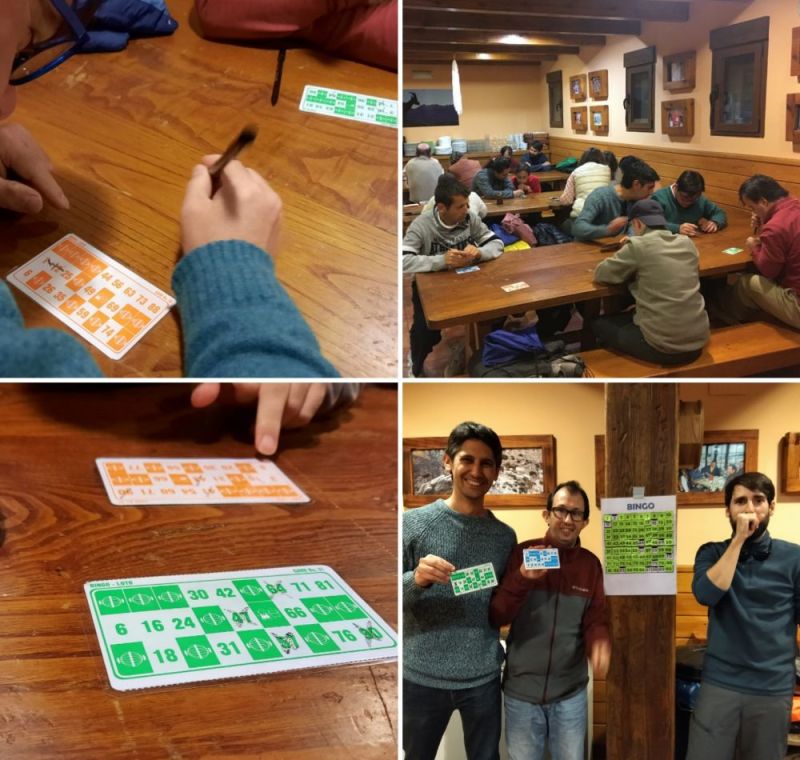 Grupo comenzando la escapada en el entorno natural de El Arenal