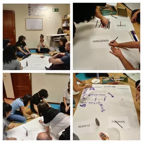 Intervención durante una jornada de formación sobre discapacidad intelectual