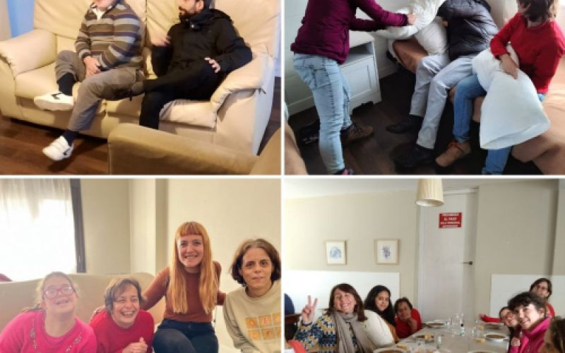 Grupo implicado en una dinámica cultural o recreativa