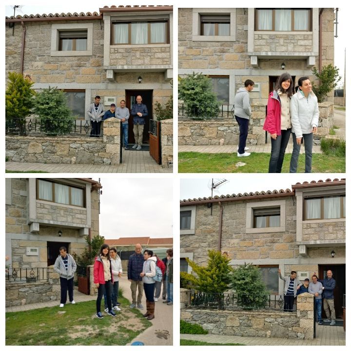 Personas paseando por el entorno natural de Torrefrades