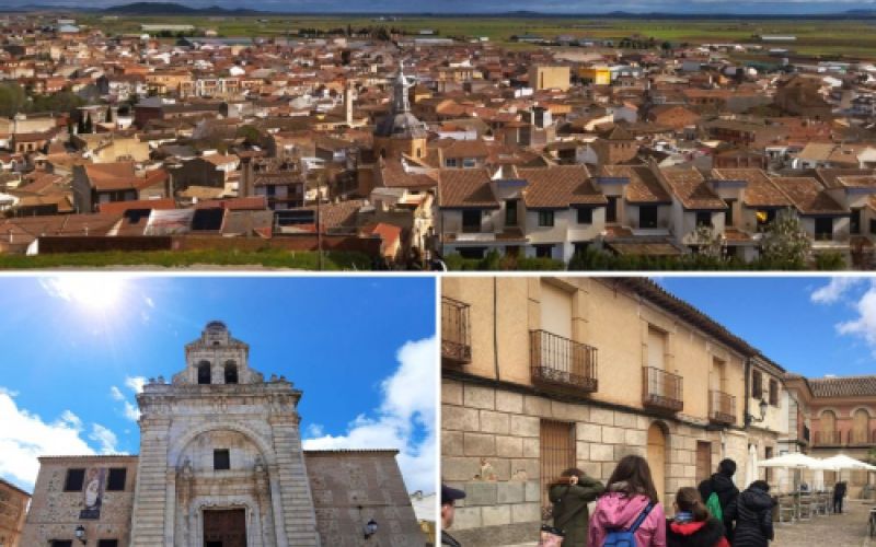 Grupo en el tramo final de la escapada a Toledo