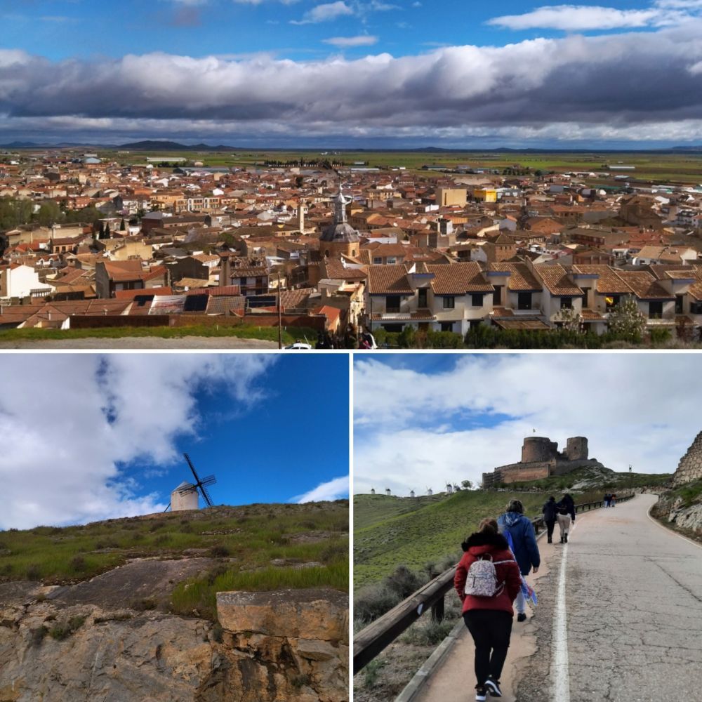 Participantes de AMPAO preparados para la salida a Toledo