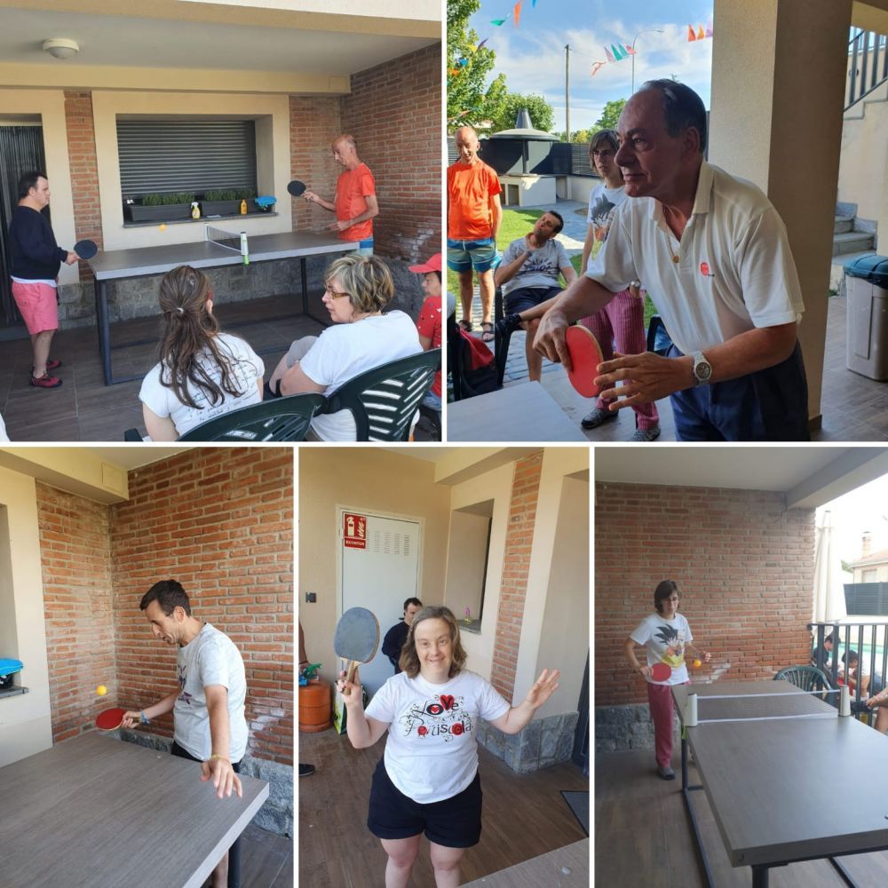 Participantes disfrutando de una jornada relajada en el campo