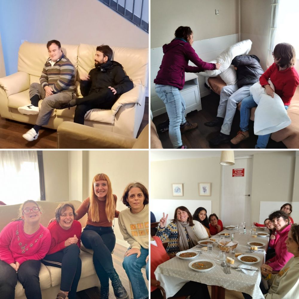 Grupo implicado en una dinámica cultural o recreativa