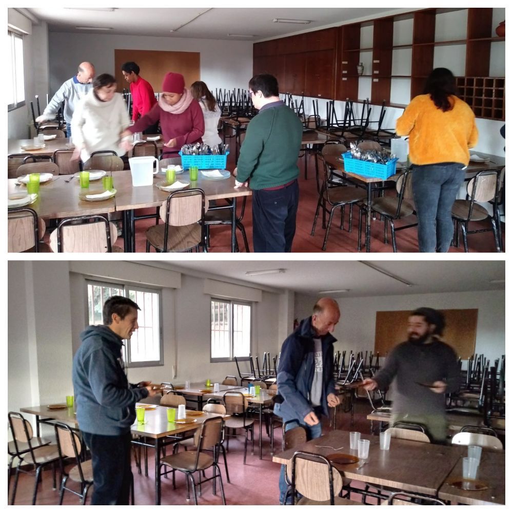 Participantes disfrutando de una jornada recreativa