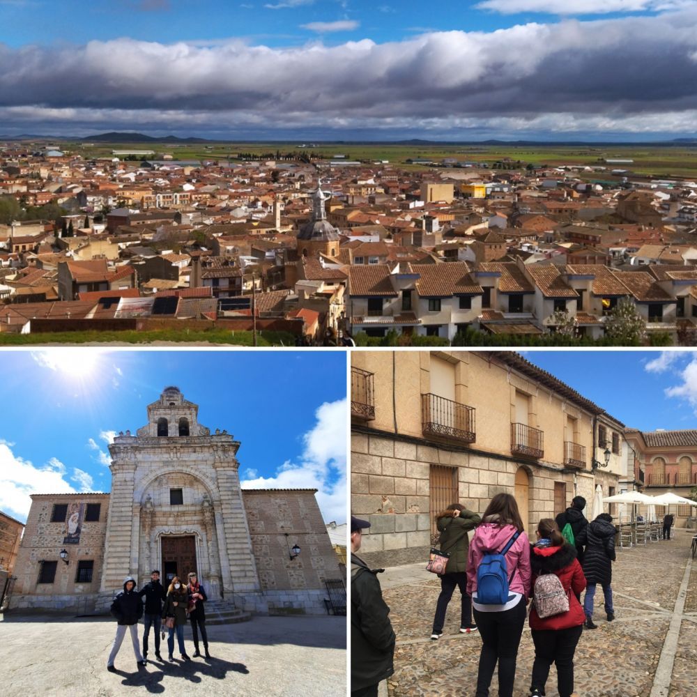 Grupo en el tramo final de la escapada a Toledo