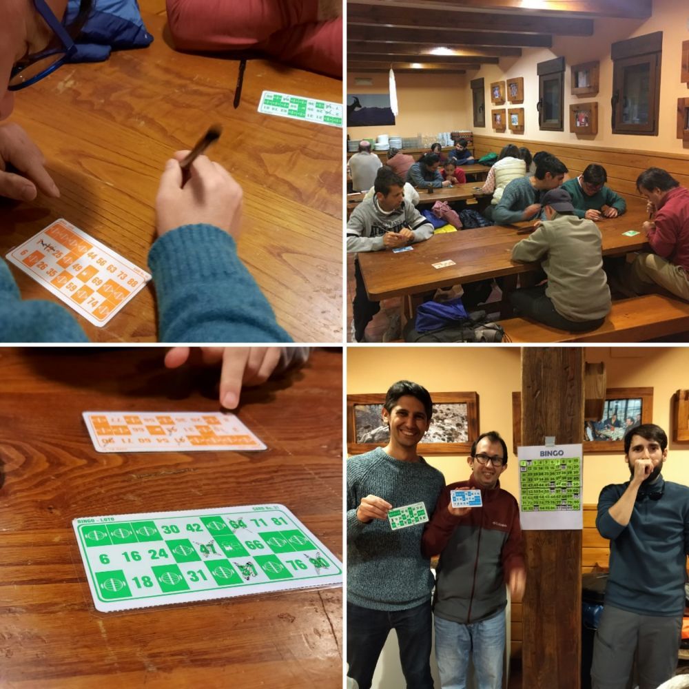 Grupo comenzando la escapada en el entorno natural de El Arenal