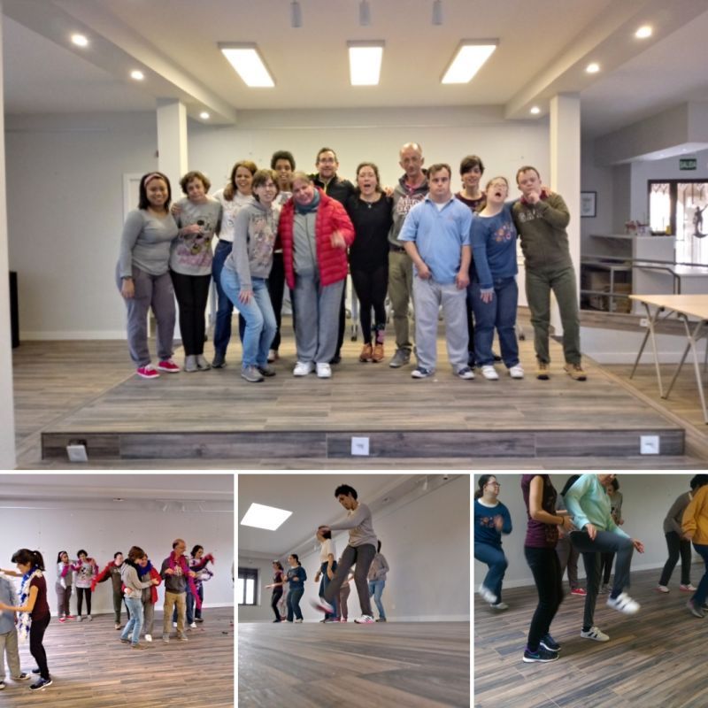 Participantes disfrutando de la tranquilidad del entorno